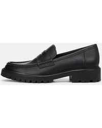 Vince - Delmore Leather Lug-Sole Loafer - Lyst