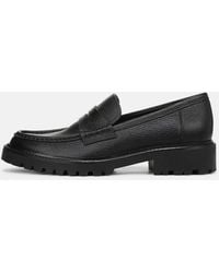 Vince - Delmore Leather Lug-Sole Loafer - Lyst
