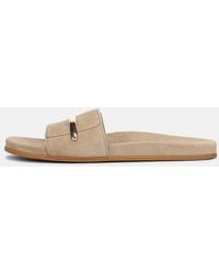 Vince - Sadie Suede Slide Sandal - Lyst