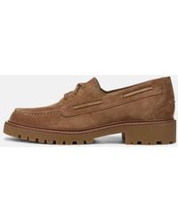 Vince - Dillon Suede Lug Loafer - Lyst