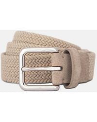 Vince - 32Mm Stretch-Woven Belt - Lyst