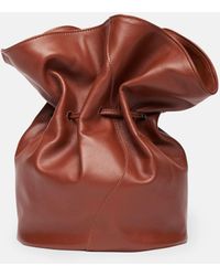 Vince Little Liffner Mini Vase Bag - Brown