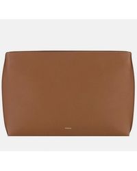 Vince - Nappa Leather Zip Pouch - Lyst
