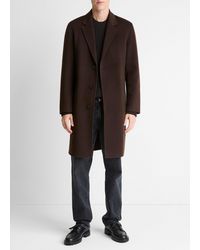 Vince - Splittable Wool-Cashmere Single-Breasted Topcoat - Lyst