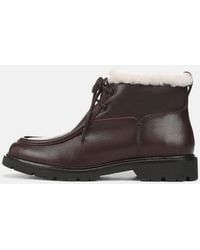 Vince - Sierra Shearling-Lined Lug-Sole Boot - Lyst