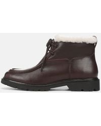 Vince - Sierra Shearling-Lined Lug-Sole Boot - Lyst