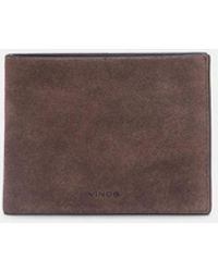 Vince - Suede Bifold Wallet - Lyst