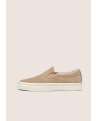 Vince - Blair Shearling Sneaker - Lyst