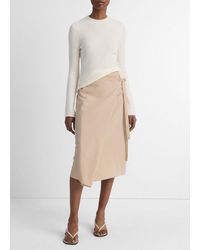 Vince - Asymmetric Wrap Skirt - Lyst