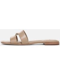 Vince - Piper Leather Slide Sandal - Lyst