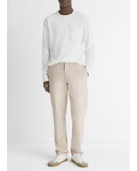 Vince - Dylan Slim Cotton Chino Pant - Lyst
