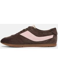 Vince - La Suede & Leather Slip-On Runner Sneaker - Lyst