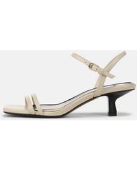 Vince - Tilda Leather Heeled Sandal - Lyst