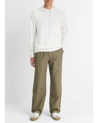 Vince - Double-Face Cotton-Blend Hoodie - Lyst