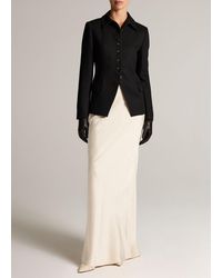 Vince - Satin Bias Column Skirt - Lyst