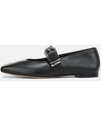 Vince - Daniela Leather Mary Jane Flat - Lyst