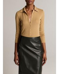 Vince - Multi-Button Collared Cardigan Top - Lyst