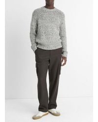 Vince - Homespun Marled Crew Neck Sweater - Lyst