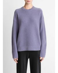 Vince - Plush Cashmere Crew Neck Sweater - Lyst