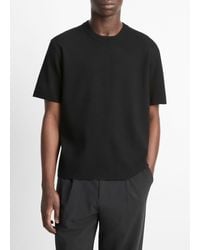Vince - Milano Short-Sleeve Crew Neck Sweater - Lyst