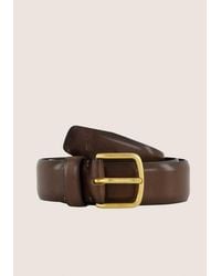 Vince - Kaia 32Mm Polished Leather Belt - Lyst