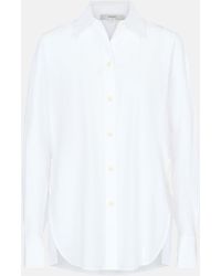Vince - Cotton Button-Front Shirt - Lyst