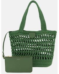 Vince - Barcelona Cotton Crochet Small Tote - Lyst