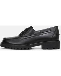 Vince - Dillon Leather Lug Loafer - Lyst