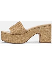 Vince - Clarita Woven Platform Sandal - Lyst