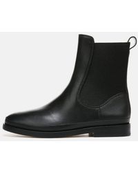 vince cecyl leather ankle boot