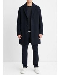 Vince - Classic Italian Wool-Blend Coat - Lyst