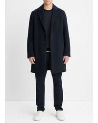 Vince - Classic Italian Wool-Blend Coat - Lyst