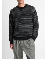 Vince - Marled Stripe Merino Wool-Blend Sweater - Lyst