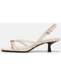 Vince - Tali Leather Slingback Sandal - Lyst