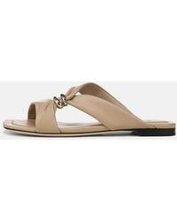 Vince - Vilma Leather Slide Sandal - Lyst