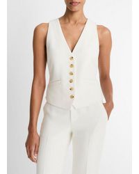 Vince - Sculptural Fitted Vest - Lyst