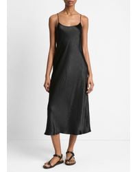 Vince - Satin Slip Dress - Lyst