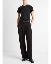 Vince - Essential Pima Cotton Crew Neck T-Shirt - Lyst