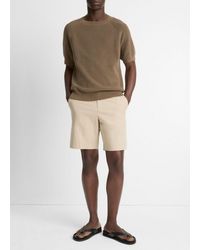 Vince - Italian Cotton Extended-Tab Short - Lyst