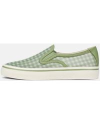 Vince - Blair Gingham Sneaker - Lyst