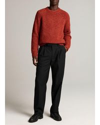 Vince - Louie Relaxed Twill Double-Pleated Trouser - Lyst