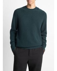 Vince - Shaker Wool-Cashmere Sweater - Lyst