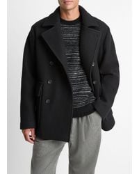 Vince - Italian Wool-Blend Peacoat - Lyst