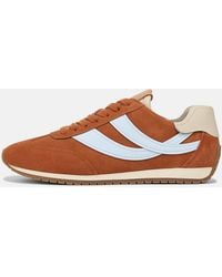 Vince - Oasis Suede & Leather Runner Sneaker - Lyst