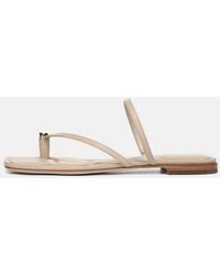 Vince - Polli Leather Toe-Ring Sandal - Lyst