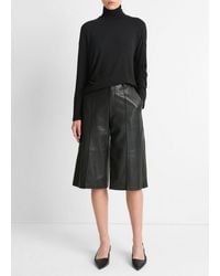 Vince - Relaxed Modal-Blend Turtleneck Top - Lyst