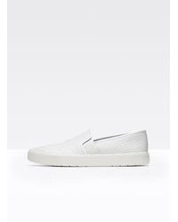 Vince - Perforated Leather Blair Sneaker - Lyst