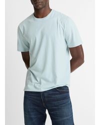 Vince - Pima Cotton Crew Neck T-Shirt - Lyst