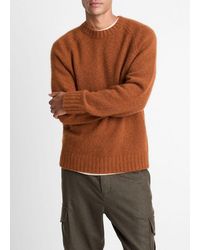 Vince - Donegal Cashmere Raglan-Sleeve Sweater - Lyst