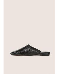 Vince - Dakota Lamé Fringe Mule - Lyst